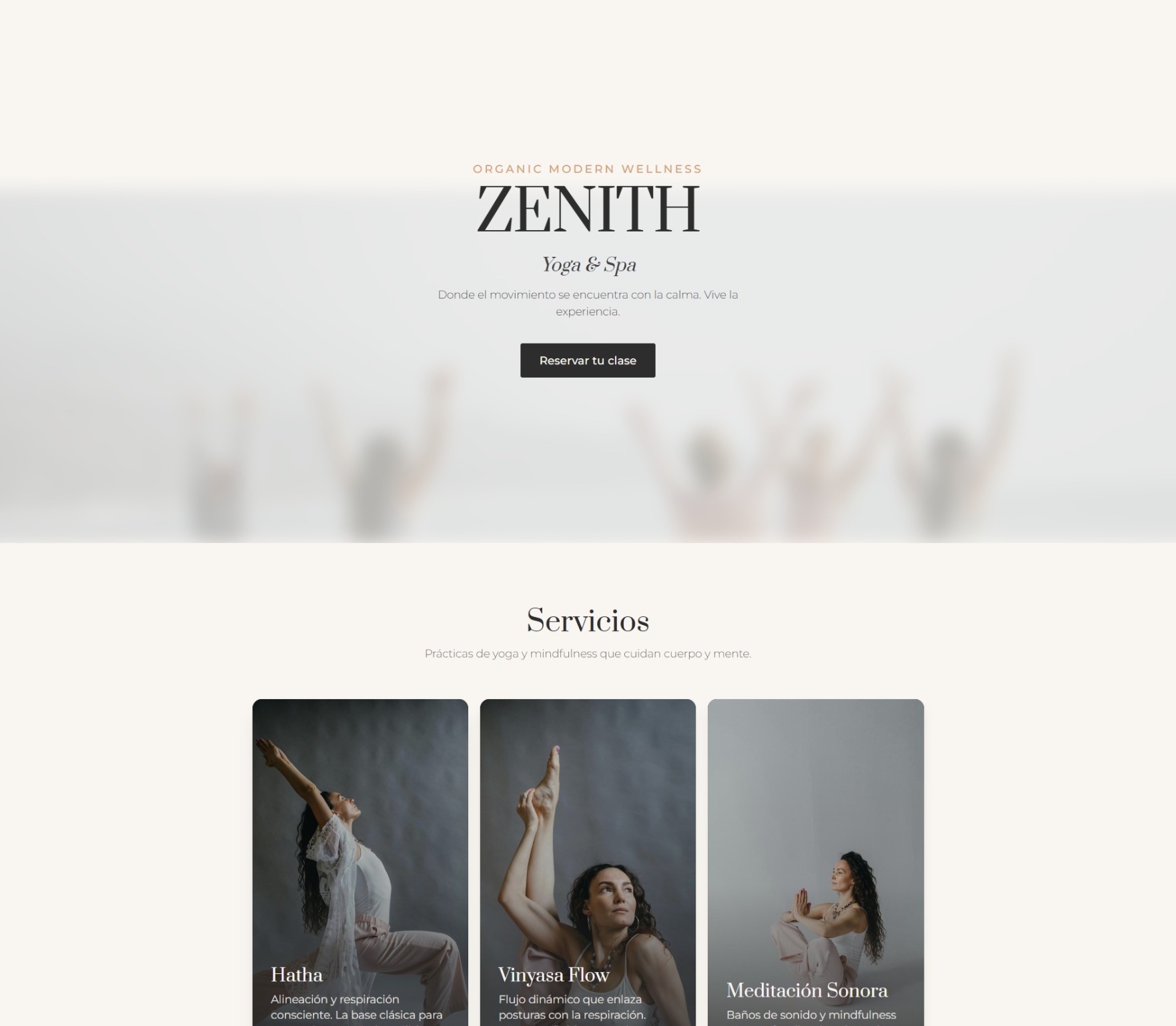 ZENITH YOGA & SPA - Vista 1